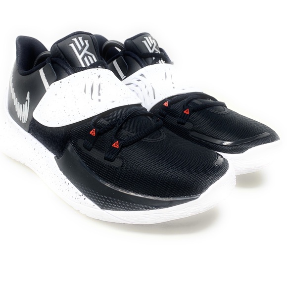 kyrie low 3 black and white